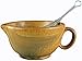 PRADO STONEWARE COLLECTION - Perfect Grip 30 Ounce Mixing Bowl With Metal Whisk - Rustic Brown