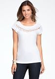 bebe Knotted Neckline Tee 41hhEvM99FL. SL160 bebe Knotted Neckline Tee