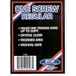 BCW 1 Screw Card Holder - 20 Pt. (Case of 200) - Screwdown - Baseball, Football, Basketball, Hockey, Golf, Single Sports Cards Top Load - Sportcards Card Collecting Supplies