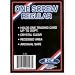 BCW 1 Screw Card Holder - 20 Pt. (Case of 200) - Screwdown - Baseball, Football, Basketball, Hockey, Golf, Single Sports Cards Top Load - Sportcards Card Collecting Supplies