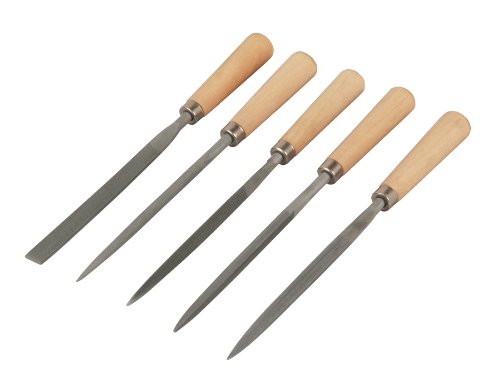 TEKTON 6654 Jumbo Needle File Set, 5-Piece