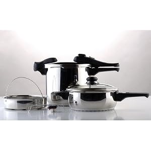7 Piece Pressure Cooker Set