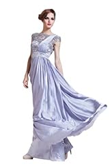 Crystal Crystals Beaded Lace Applique Chiffon/Taffeta/Tulle Mermaid Evening Dress 