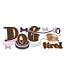 Dimensional Title Stickers-Dog Tired