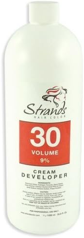 Strands Oxidizing Emulsion Cream 30 VOL 9% 33.8 fl oz/1000 ml