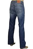 Lucky Brand Men's Relaxed Bootleg Jeans-36 X 30