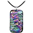 Holly Lynn Mesmerizing Metallic Dichroic Glass Necklace
