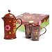 La Cafetiere Chocolatiere Hot Chocolate Gift Set, Funky Design