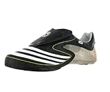 Adidas Men's F50.8 Tunit Leather Upper Soccer Shoe Black, Yellow, White (7)