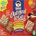 Quaker Oatmeal to Go 24 Count Variety Pack Breakfast Bars