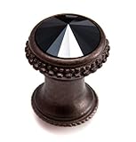 Carpe Diem Hardware 869-12J Cach Knob with Swarovski Crystals, 15/16-Inch, Bronze by Carpe Diem Hard