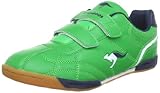 KangaROOS Hector-Combo 11035, Unisex-Kinder Hallenschuhe, Grün (green/white/dark navy), EU 37