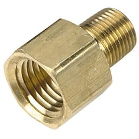 Pressure Gauge Reducing Coupler - 1/4in. to 1/8in. Size