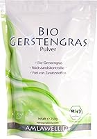 Amlawell Bio-Gerstengraspulver 250g / Bio Gerstengras DE-&Ouml;KO-039