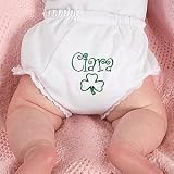Personalized Baby Diaper Covers - Irish Shamrock