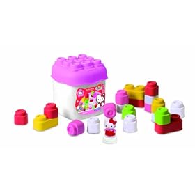 Clementoni-14811-Jouet Premier Age-Clemmy Hello Kitty et son cube de rangement
