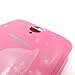 Lenovo A850 Case, Dual Window View Leather Flip Back Housing Cover for Lenovo A850 Housing Replacement (Rose)