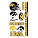 Iowa Hawkeyes Temporary Tattoos Set (Set of 6 Sheets)