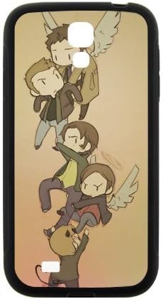 Cute Funny Cartoon Supernatural Character Cover Case for Samsung Galaxy S4 (Laser Technology)