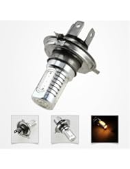 A1store Yellow H4 6W 12X0.5W 12V-24V Car LED SMD Fog Lamp Automobile Lighting Bulbs