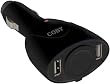Coby CA781BLK USB Car Charger (Black)