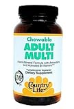 Country Life Chewable Adults Multi, 60 wafers