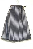 Stitch Skirt with Lace/blck Stripes