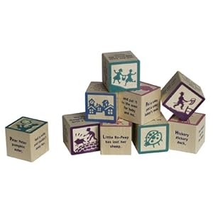Wooden Nursery Rhyme Blocks (Set B)