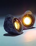 Solar Rock Light Twin Pack