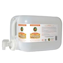 Earth Friendly Products Proline PL9728/05U Dishmate Apricot Ultra-Concentrated Liquid Dishwashing Cleaner, 5 gallon Deltangular