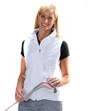 Nancy Lopez Golf Damen Weste Euphoria, weiss, M, L407602 Euphorie Weste