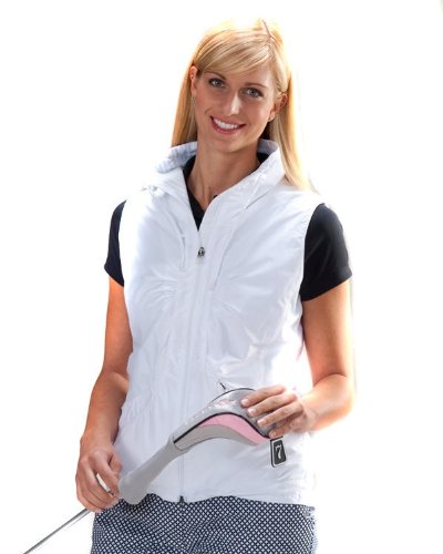 Nancy Lopez Golf Damen Weste Euphoria, weiss, M, L407602 Euphorie Weste Preisvergleich