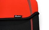 E-volve reversierbare Neopren / Neoprenschutzhülle Hülle Tasche Sleeve case für Notebook / Laptop / Netbook- 'Flare' design - in Größe 10 Zoll / 10