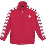 adidas Houston Rockets Youth (sizes 8-20) 3-Stripe Track Jacket