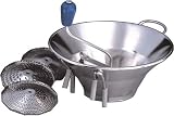 World Cuisine 42573-31 Food Mill, Tinned 12 1/4 Inch W/3