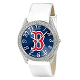 Game Time Women's MLB-GLI-BOS Glitz Classic Analog Boston Red Sox Watch
