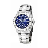 Festina Watches, Mens Multi Function Stainless Steel Unidirectional Rotating Bezel Watch 
