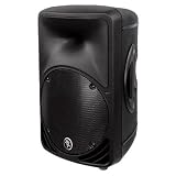 Mackie SRM350V2 200-Watt 10 2-Way Compact Powered Loudspeaker BLACK (Single Speaker)