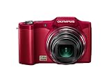 Produkt-Bild: Olympus SZ-14 Digitalkamera (14 Megapixel, 24-fach opt. Zoom, 7,6 cm (3 Zoll) Display, bildstabilisiert) rot