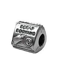 Zable (tm) Sterling Silver Scrapbooking Pandora Compatible Bead / Charm