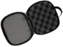 Bulldog Molded Nylon Pistol Case with Handles and Egg Crate (7.5 x 9-Inch, Black)
