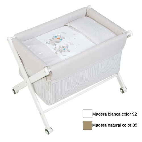 Imagen 1 de Piccolandy-Minicuna plegable blanca-Colección Festival-92 Blanco