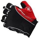 Castelli 2008 Rosso Corsa Cycling Gloves - Black/Red - K7067-010