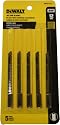 DeWalt DW3715-5 3-Inch 12 TPI Trim/Coping Cobalt Steel U-Shank Jig Saw Blade, 5-Pack