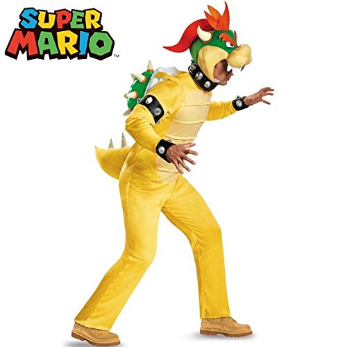 スーパーマリオ ブラザーズ クッパ コスチューム 大人 男性用 衣装 仮装 ハロウィン 任天堂(スタンダードワンサイズ） [並行輸入品]