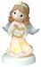 Precious Moments HIS Light Brings Joy To Our Life Angel With Harp LED Tea Light Figurine