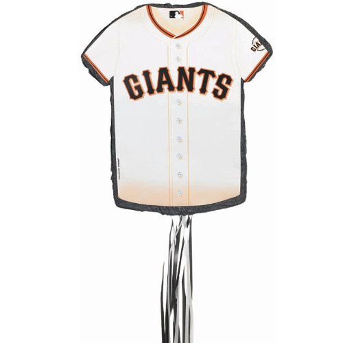 San Francisco Giants Baseball - Shirt Shaped Pull-String Pinata