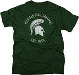 Michigan State Spartans Forest Retro Mascot Rampage T-Shirt