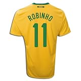 Nike #11 Robinho Brazil Home 10/12 Soccer Jersey (US Size: L)