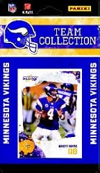 2010 Score Minnesota Vikings Team Set of 12 NFL cards with Brett Favre, Percy Harvin, Toby Gerhart Rookie Card